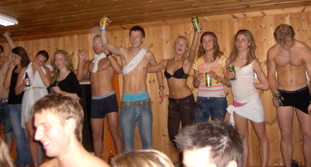 College initiations crazy parties. part 2