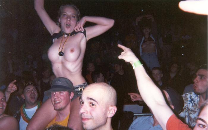 Naked tits at public-75632