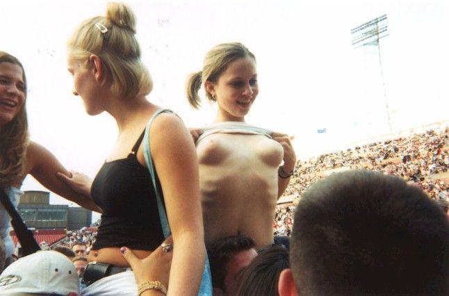 Naked tits at public-75632