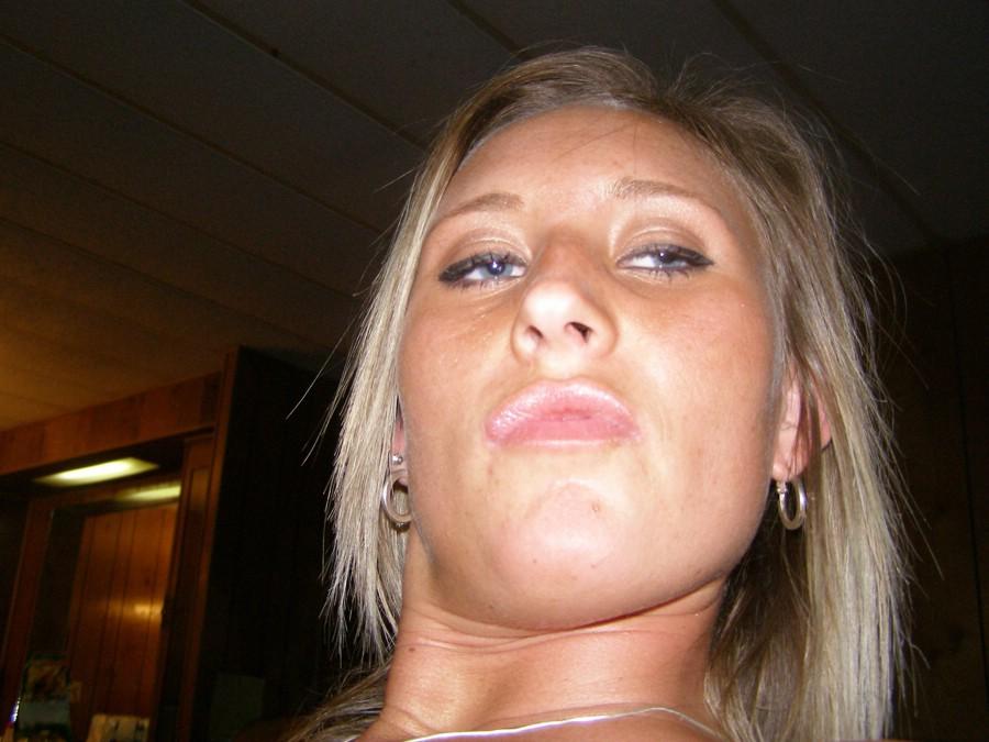 Young blond wife and her hardcore pics  