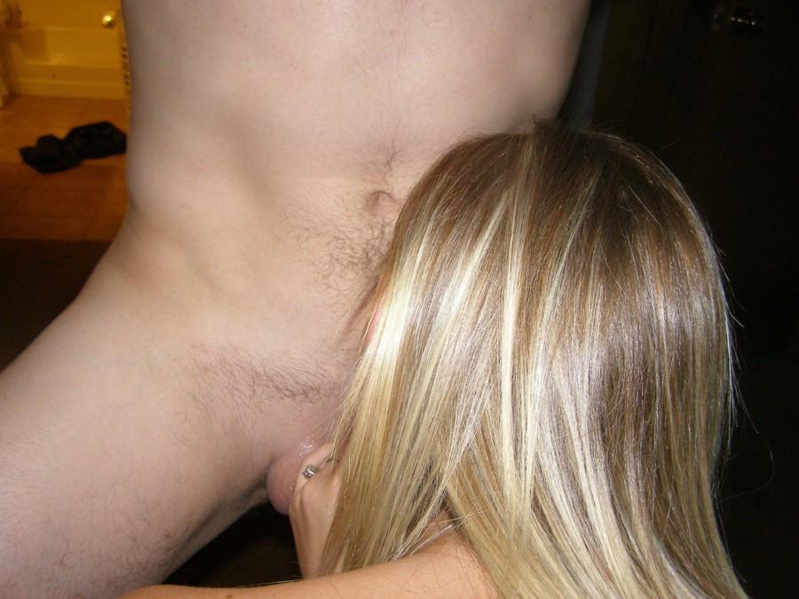 Young blond wife and her hardcore pics  