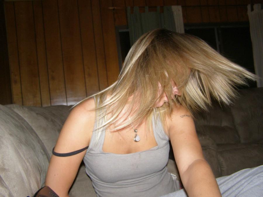 Young blond wife and her hardcore pics  