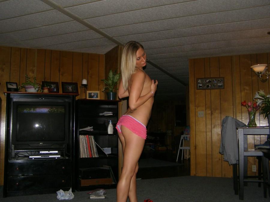 Young blond wife and her hardcore pics  