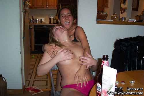 A girl at a party 52 