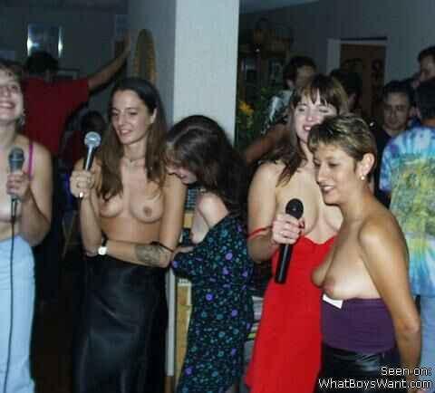 A girl at a party 48 