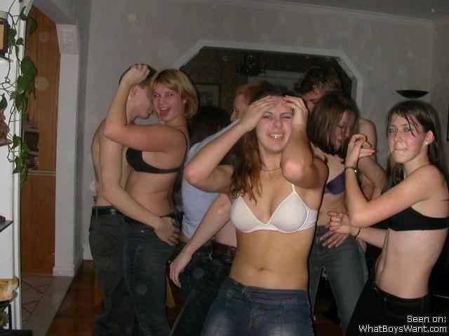 A girl at a party 16 