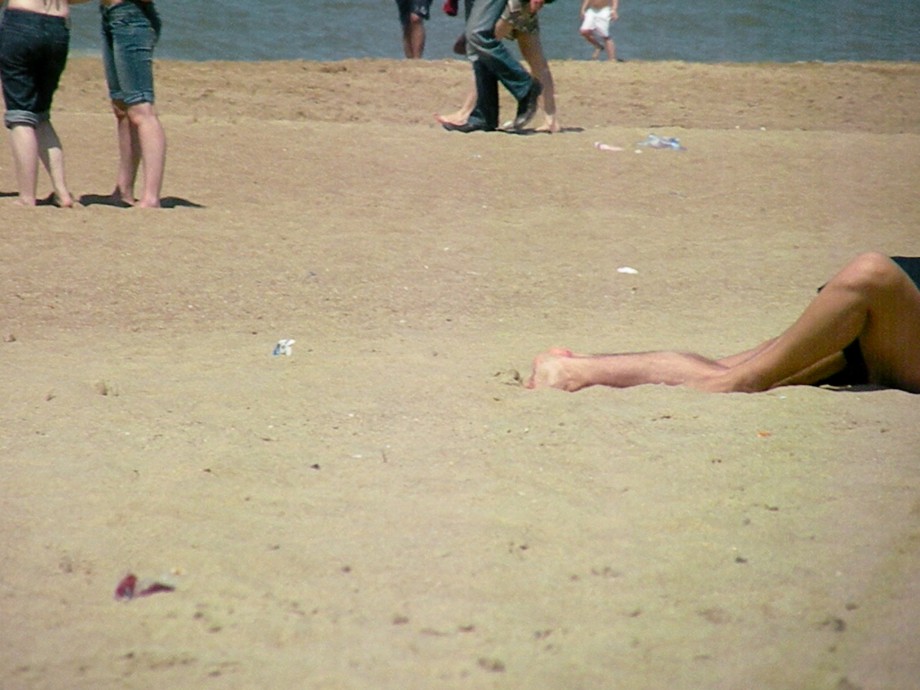 Young couple fuck at beach 