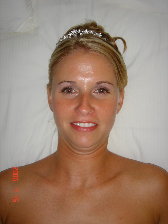 Wedding night blond beauty 