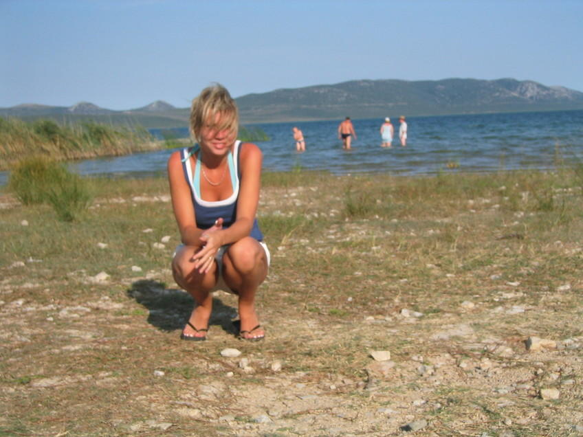 Amateur girlfriend on holiday in croatia