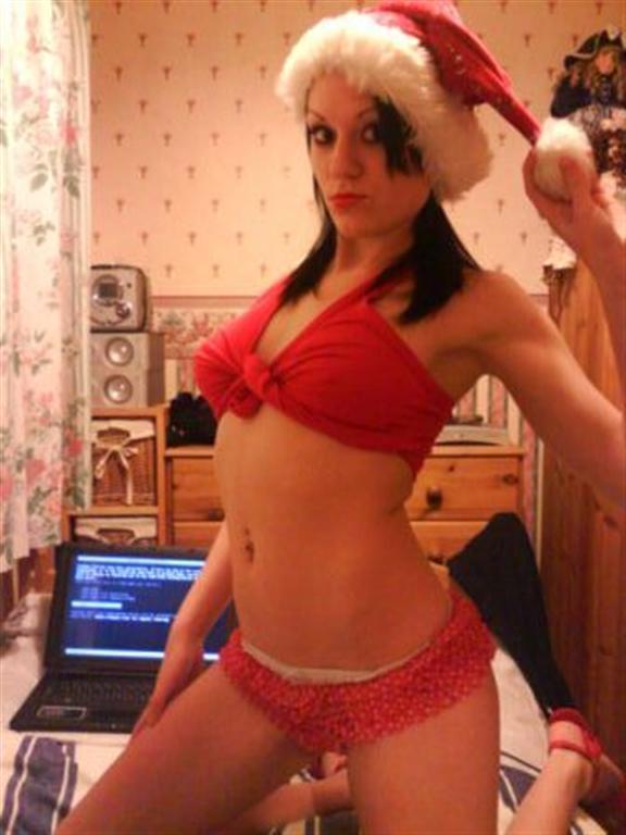 Busty british girl cassandra and her merry xmas 