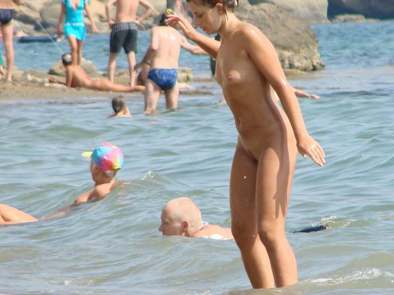 Voyeur at nudistbeach / fkk 