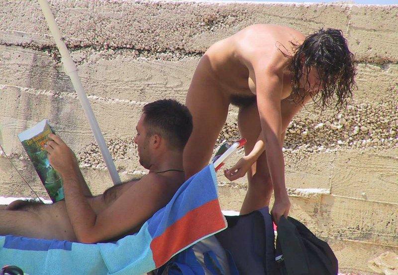 Voyeur at nudistbeach / fkk 