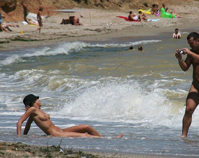 Voyeur at nudistbeach / fkk 