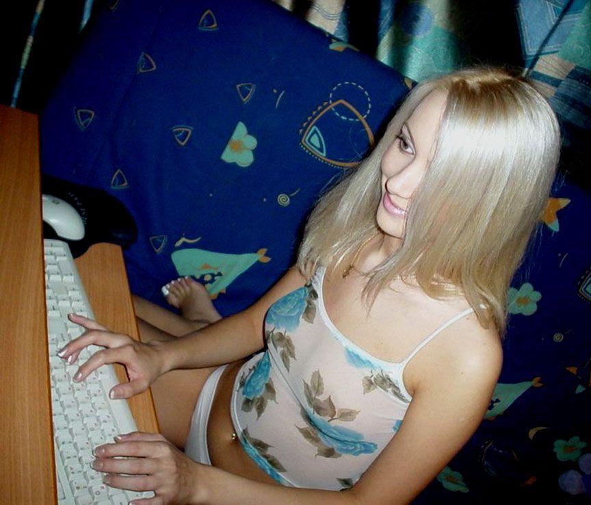 Girls at computer