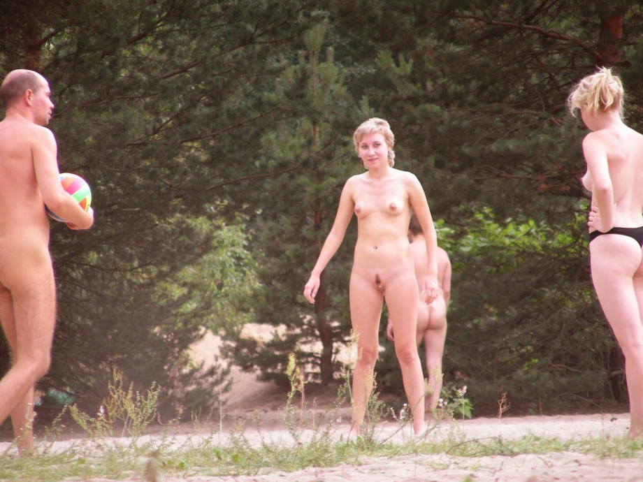 Nudists summer near the rivers, lake, etc.. no.01 