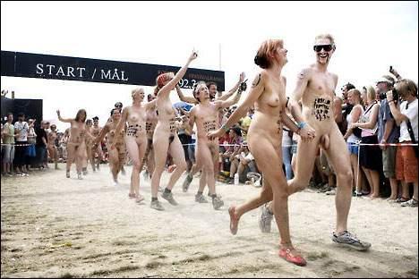 Roskilde naked run 2008 