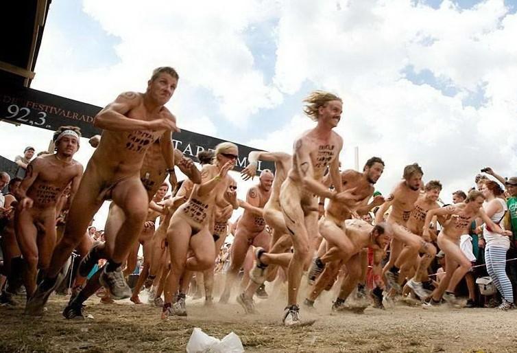 Roskilde naked run 2008 