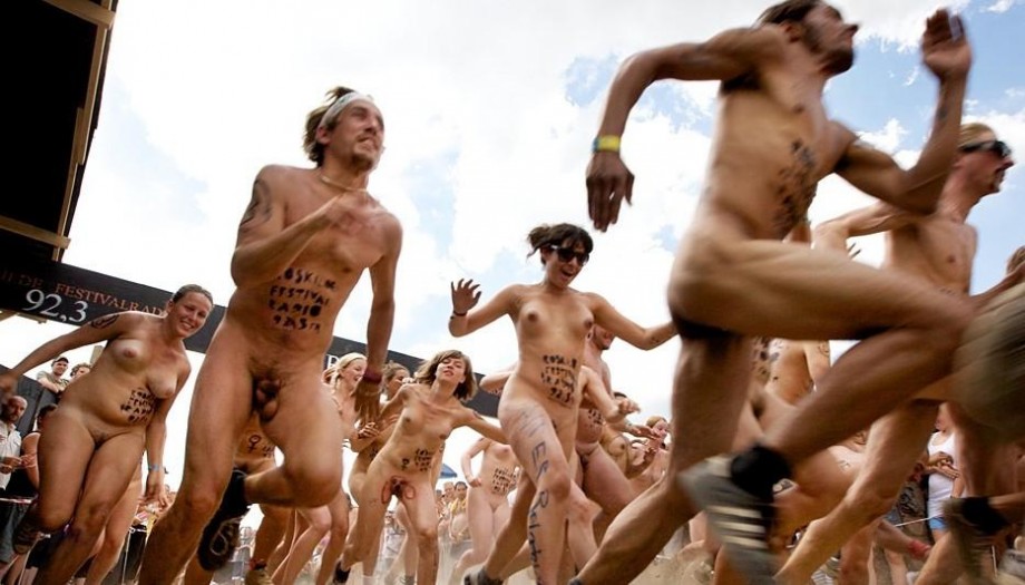 Roskilde naked run 2008 