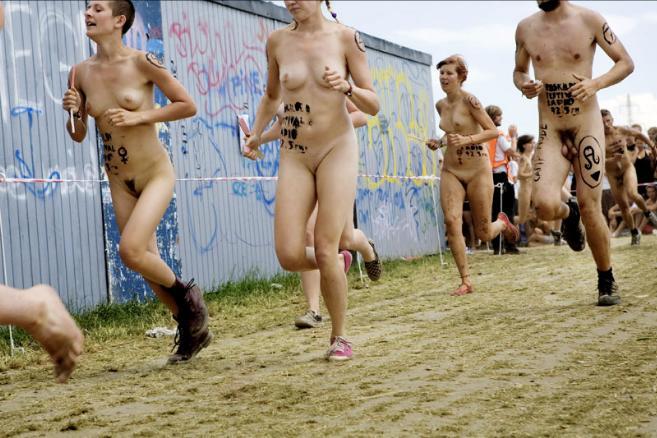 Roskilde naked run 2008 