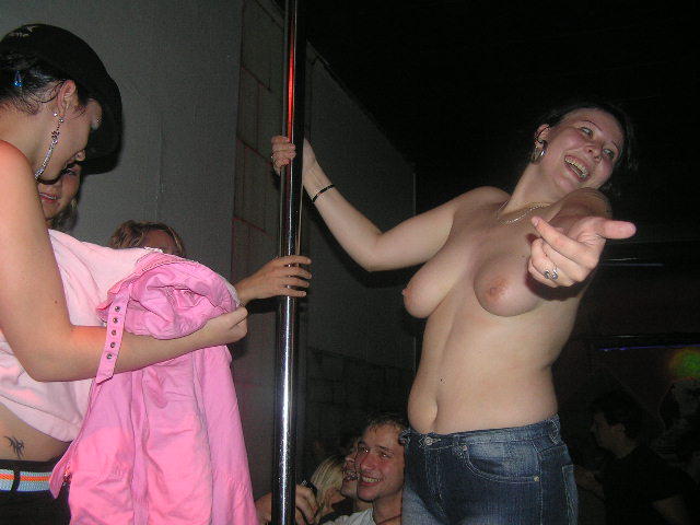 Hot teens stripping in the dance club 4 