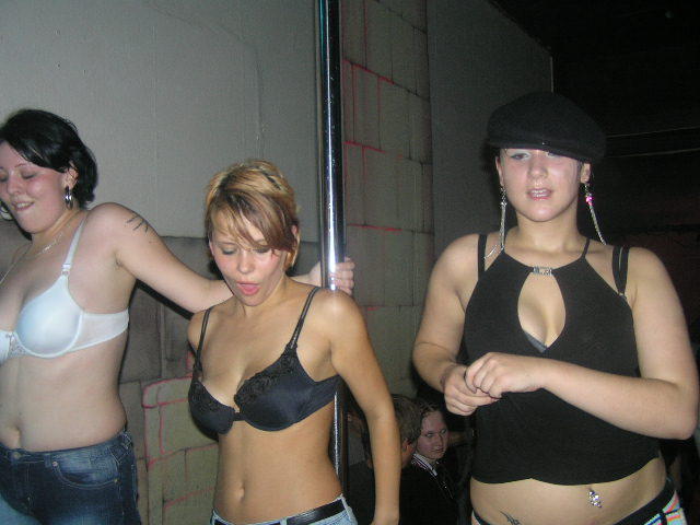 Hot teens stripping in the dance club 3 