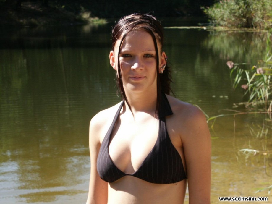 Nice ex girl chantal at the lake 