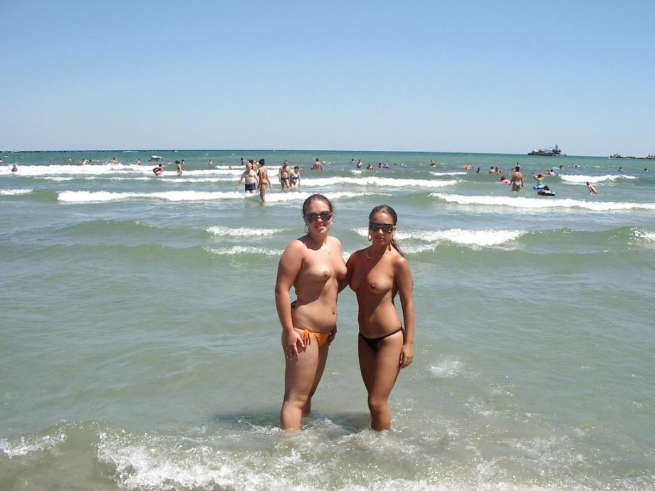 Nice girls on nudist beach