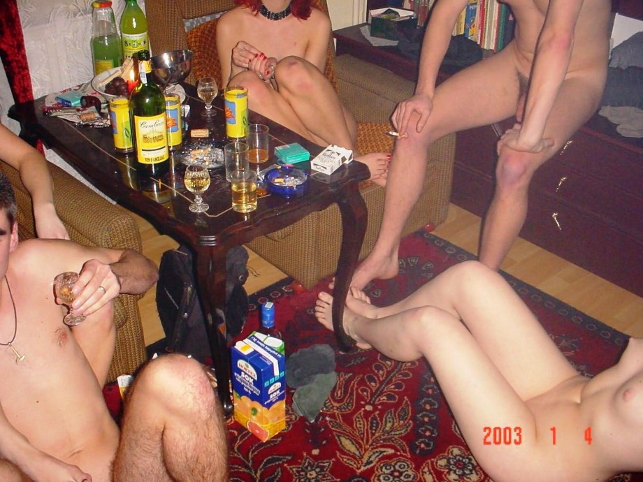 Polish amateurs mates having hardcore group sex 