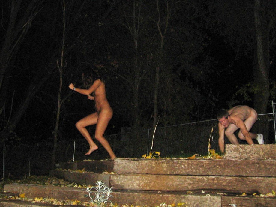 Students and their college outdoor initiations