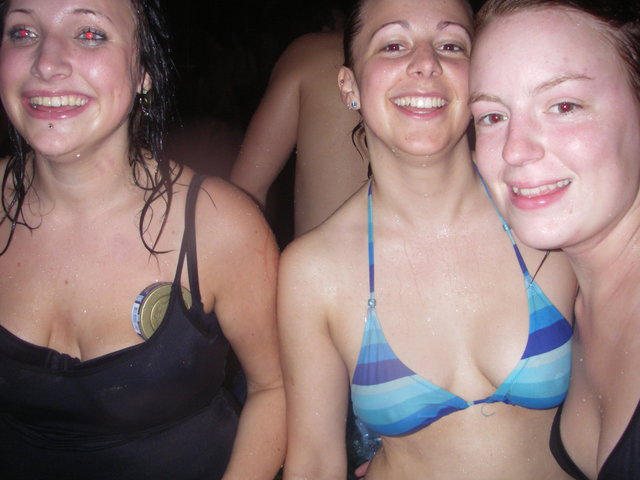 College initiations: wet games. part 1. 