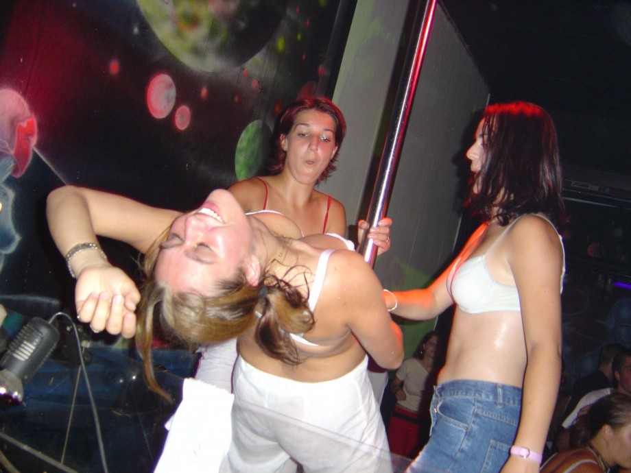 Amateurs: stripping in the nightclub. part 3. 