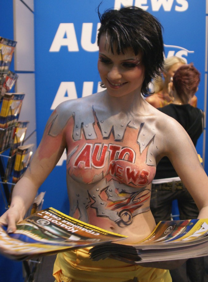 Amateurs: body art. part 2. 