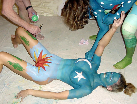 Amateurs: body art. part 2. 