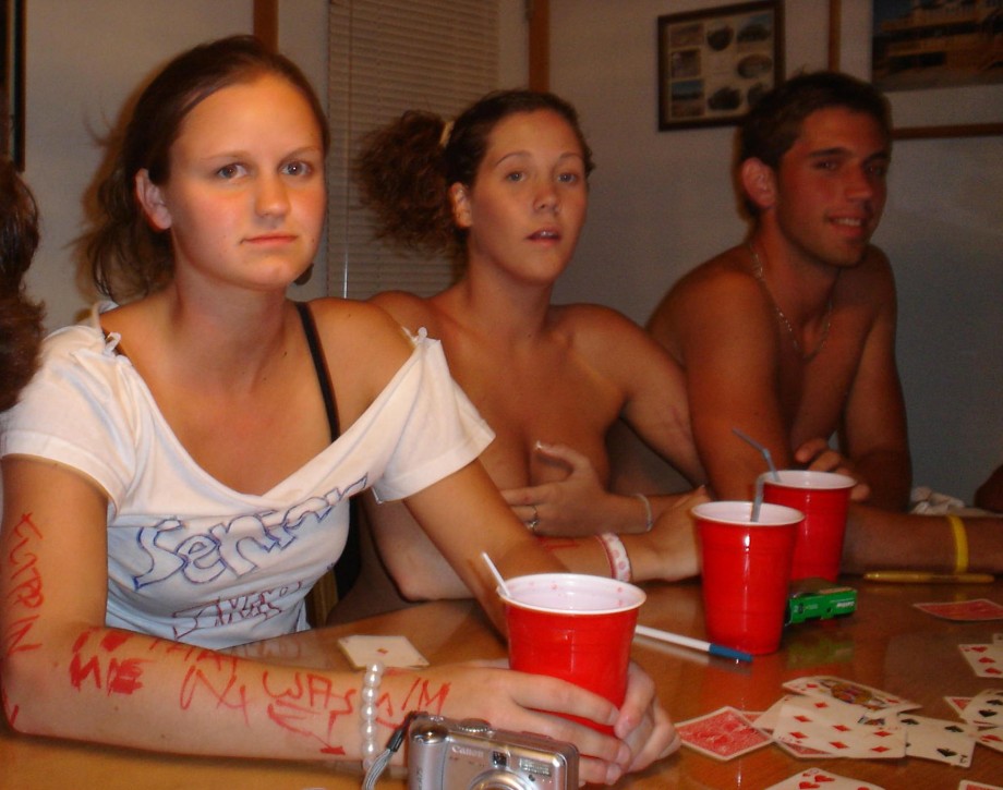 Amateurs: strip poker. part 1. 