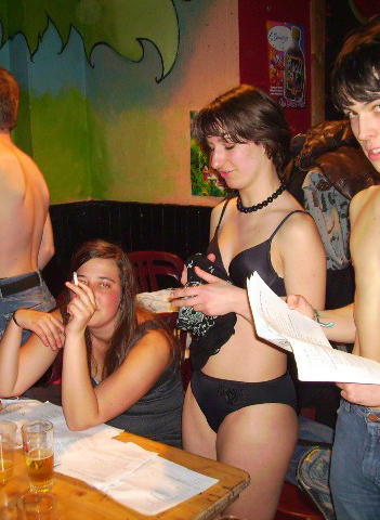 College initiations: party nudity. part 6. 