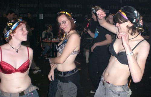 College initiations: party nudity. part 6. 