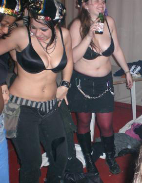 College initiations: party nudity. part 6. 