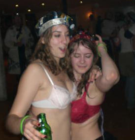 College initiations: party nudity. part 6. 