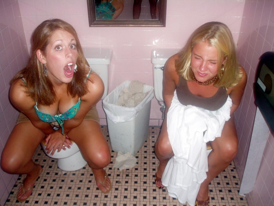 These sluts piss anywhere 