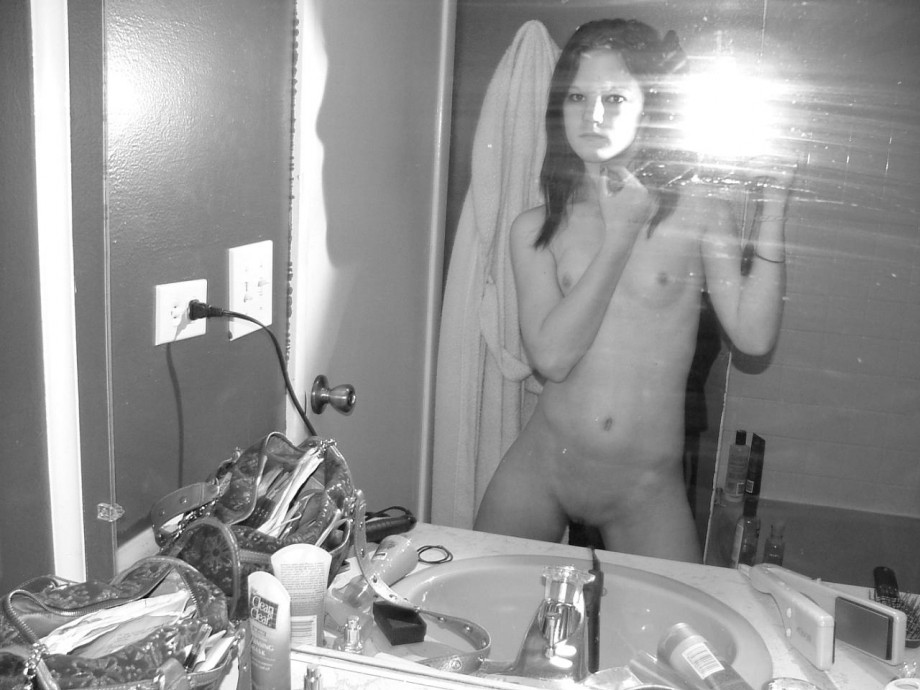 Bw bathroom naked selfshot session 