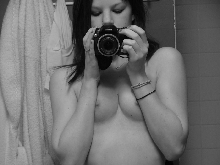 Bw bathroom naked selfshot session 