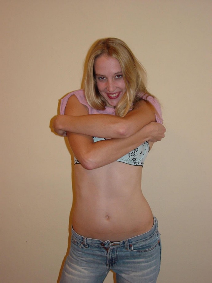 Big set - pretty blonde teen with small tits 