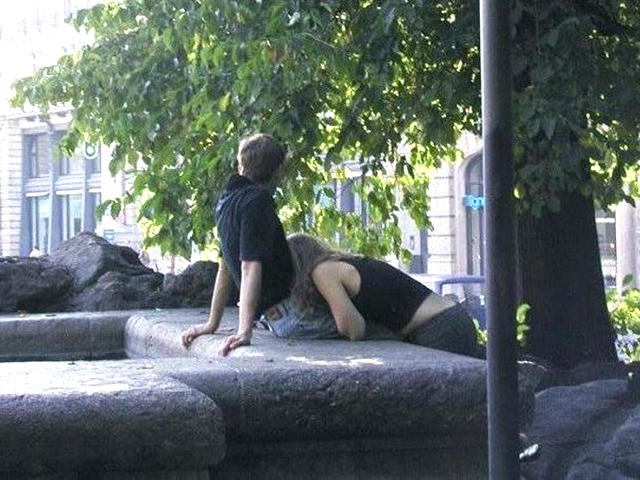 Voyeur hardcore pics - sex in public no.01