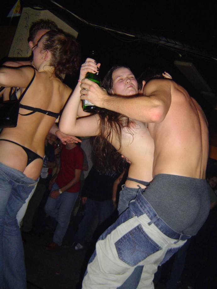 College initiations: party nudity. part 1. 