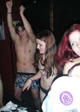 College initiations: party nudity. part 1. 