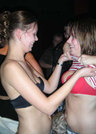 College initiations: party nudity. part 1. 