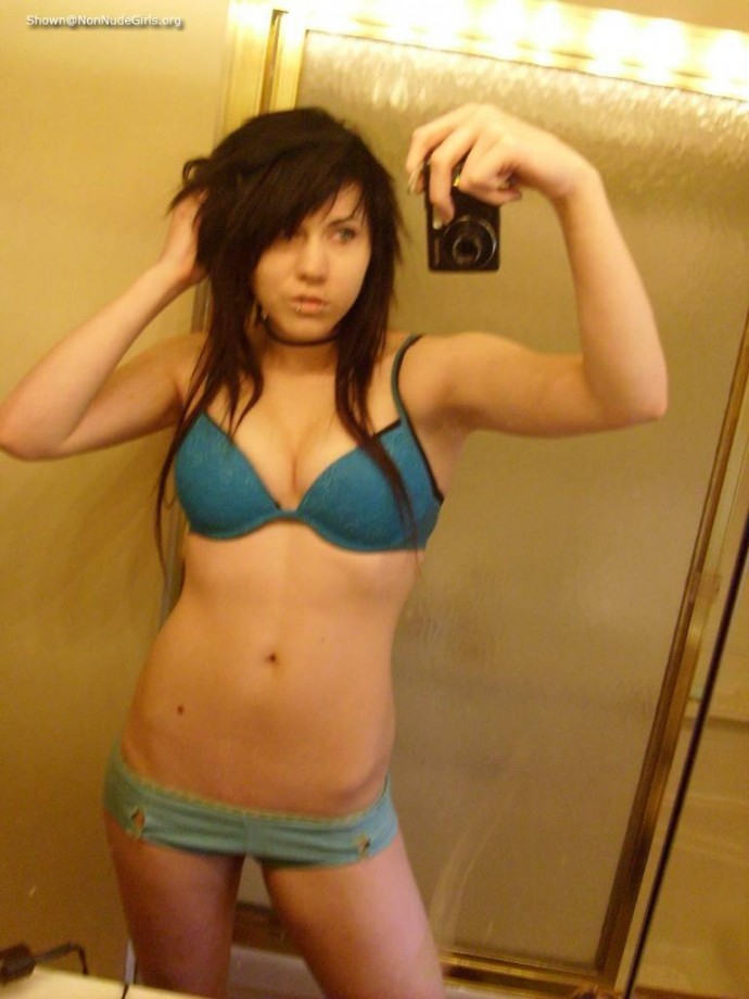 Amateur emo self shots 