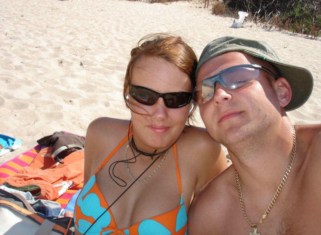 Stolen private holiday couple photos 