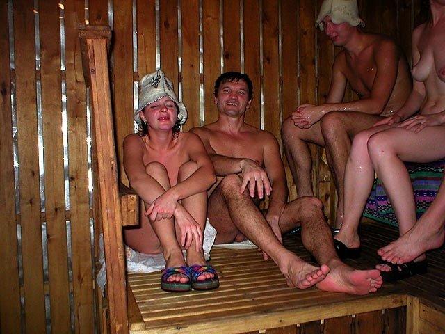 Fun in russian sauna - serie 01