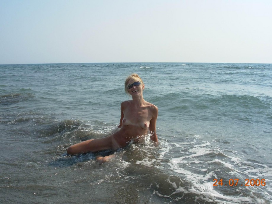 Russian and ukrainian girls on beach kazantip